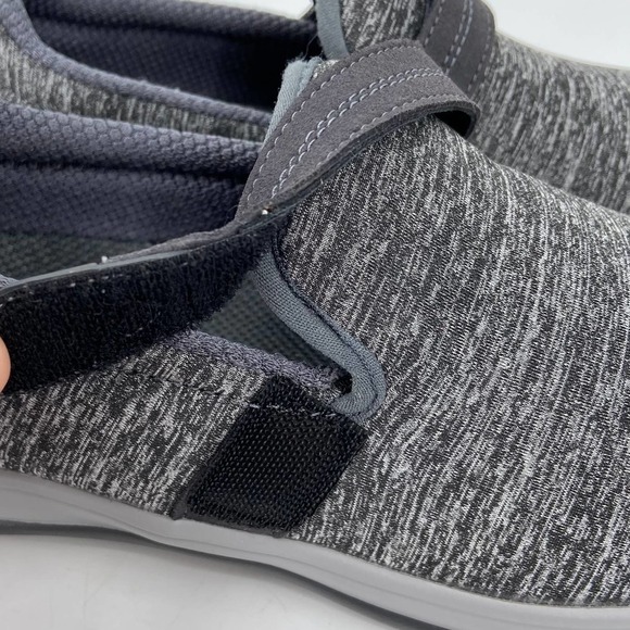 OrthoFeet Quincy Stretch Shoes Sneakers Comfort Casual Gray Women's Size 6.5 - Picture 4 of 11